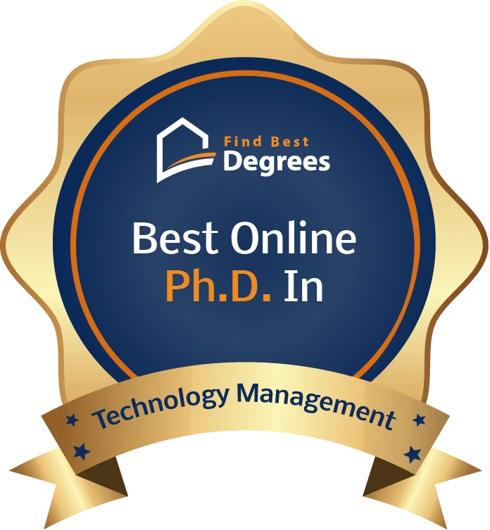 Online Ph.D. in Technology Management Programs Seal